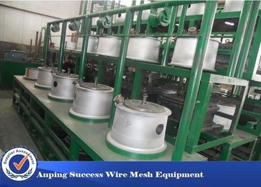 China Tipo de alimentação reto molhado da máquina de desenho do fio da estrutura simples de cor verde fornecedor